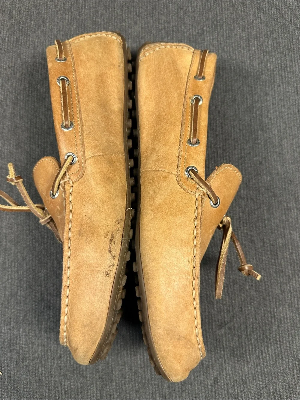 Sperry Men's Hamilton Driver 1-Eye Mocs Men's Size 11 M Leather Boat Shoes Tan